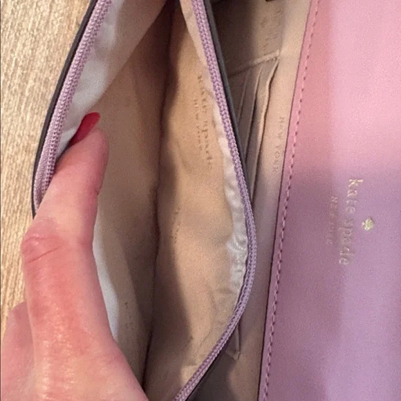 Kate Spade Shimmering Lavender Clutch - Picture 14 of 16